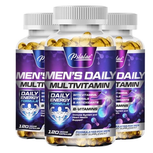 Pslalae Men's Daily Multivitamin Capsules